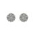 Σκουλαρίκια με Διαμάντια Λευκόχρυσος Κ18 – 10095