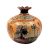 Ceramic Pomegranates 11cm with candle,Multicolor background,God Dionysus,Godess Aphrodite