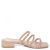 Nude multistrap σανδάλι