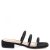 Μαύρο multistrap σανδάλι