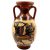 Greek Amphora 31cm,Pottery Vase,Hercules,Centaur and Goddess Athena