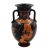 Greek Pottery ,Red figure Amphora 17cm,Hercules with Nemean Lion