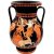 Red figure Amphora 31cm,Nolan type,Achilles Painter, Museum Replicas