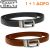 Exact Belt Ρυθμιζόμενη Ζώνη Μέσης 1+1 Δώρο Μαύρη και Καφέ